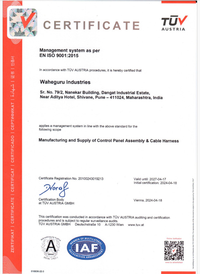 ISO Certificate