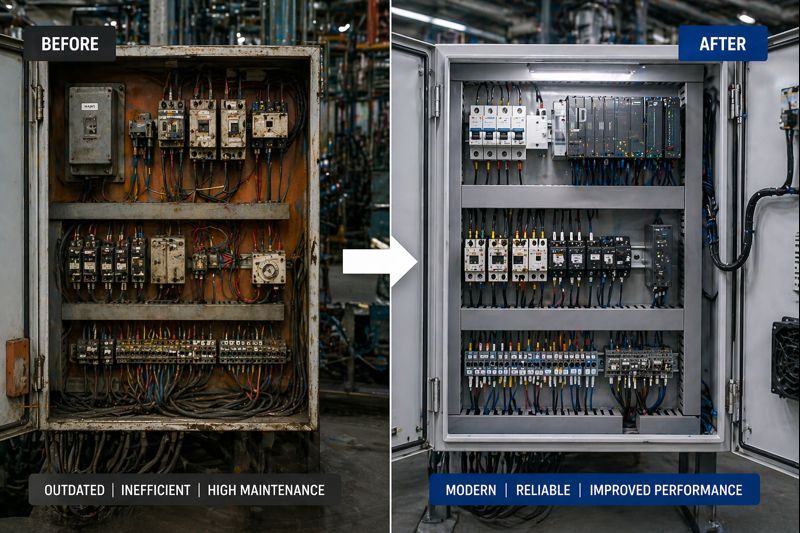 Retrofitting of Control Panel